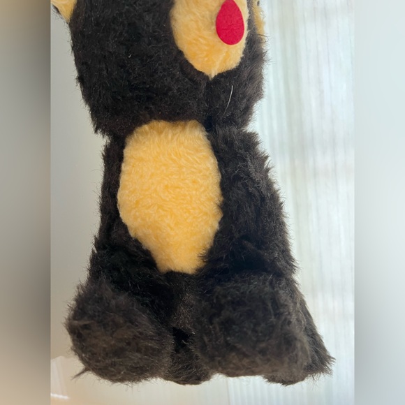 🧸Rare Knickerbocker Brown Teddy Bear on All Four Legs Red Tongue Vintage Plush - Picture 15 of 17